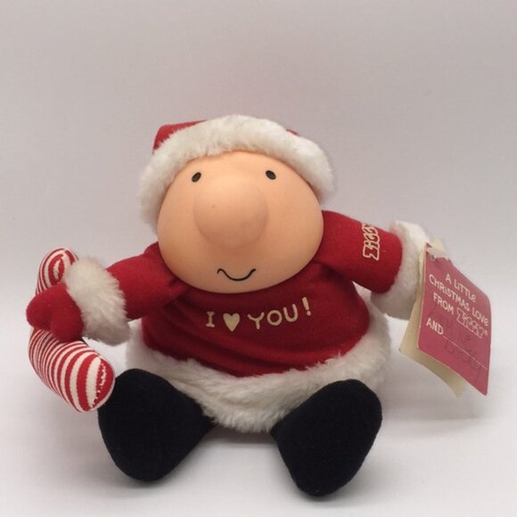 Ziggy Carleton Christmas “I Love You” Stuffed Toy Tom Wilson American Greetings - Picture 1 of 16